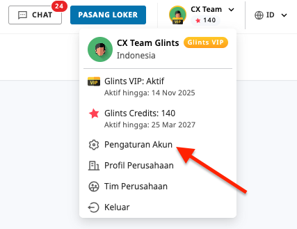 [ID] Account Settings on Employer Dashboard.png