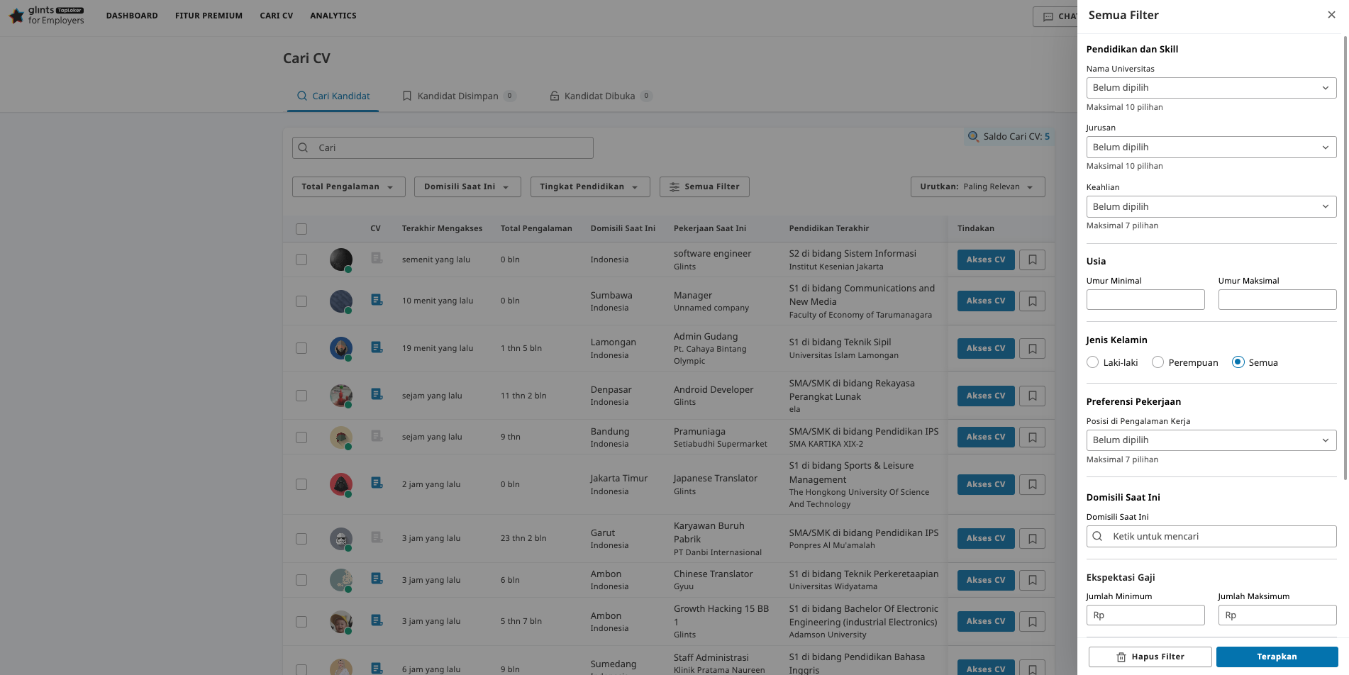[ID] Emp Web - Filter Utilization on CV Finder.png
