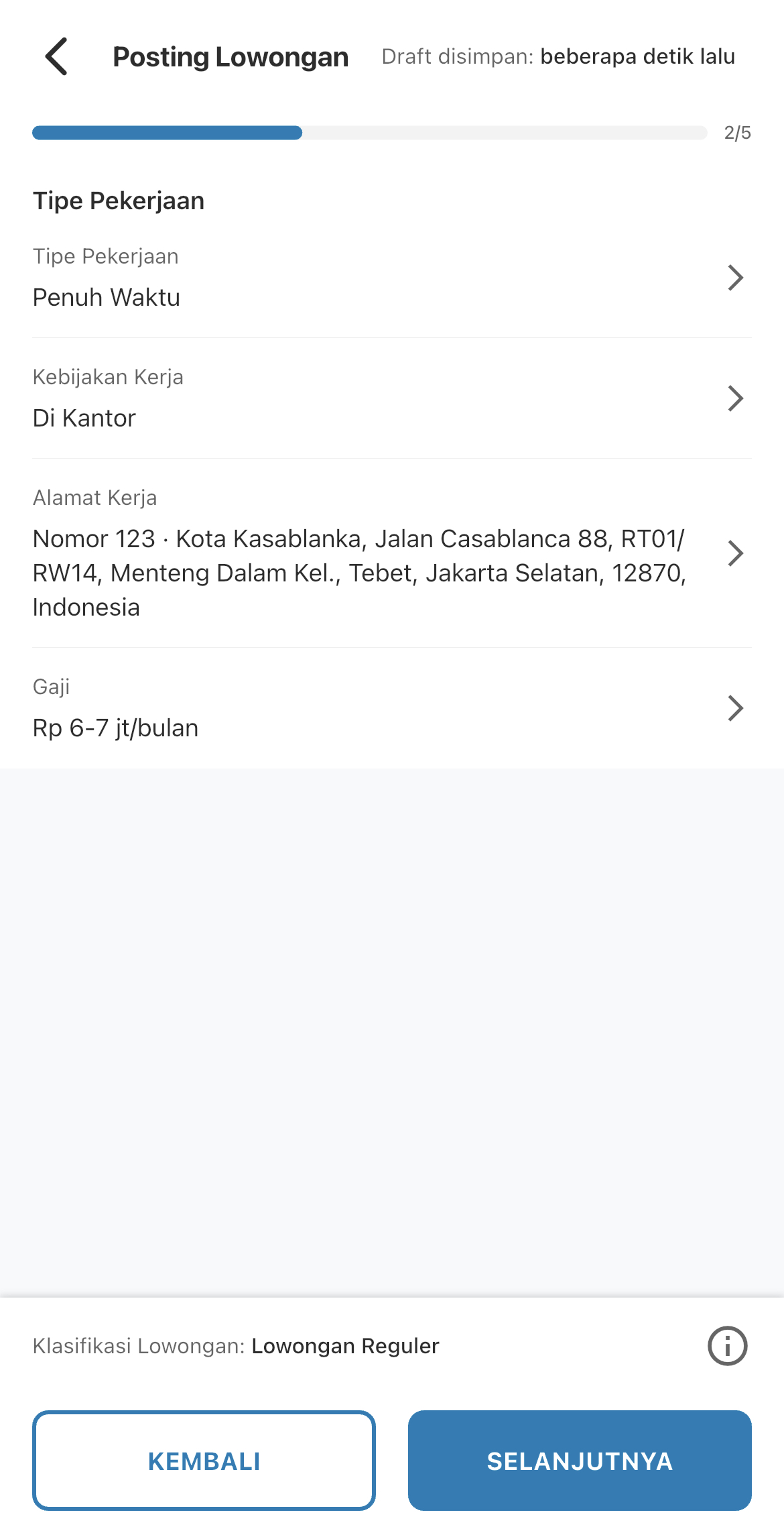 [ID] Emp App - Work Address Button.jpg