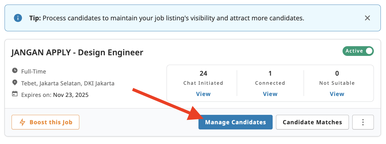 [EN] Emp Web - Manage Candidates Button on Employer Dashboard.png