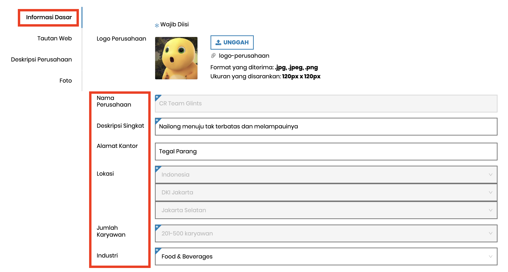 [ID] Emp Web - Basic Information in Company Profile.png