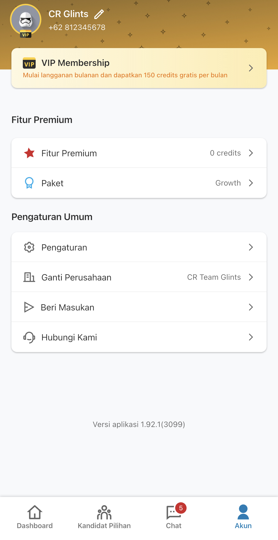 [ID] Emp App - Account Menu.jpg