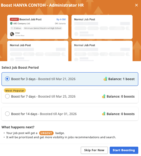[EN] Emp Web - 2026 Option to Boost Job on New Job Listing with Sufficient Balance.png